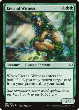 Eternal Witness [Commander Anthology Volume II] | Tacoma Games
