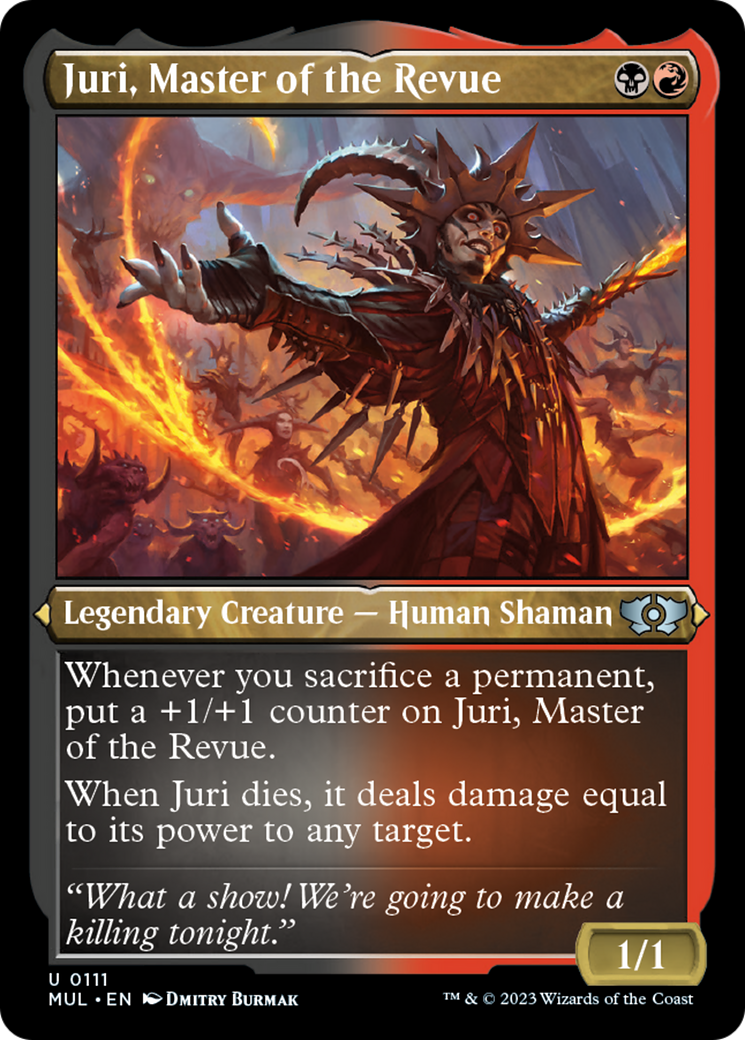 Juri, Master of the Revue (Foil Etched) [Multiverse Legends] | Tacoma Games