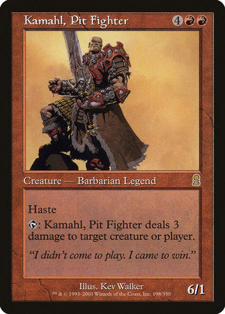 Kamahl, Pit Fighter [Odyssey] | Tacoma Games