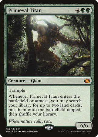 Primeval Titan [Modern Masters 2015] | Tacoma Games