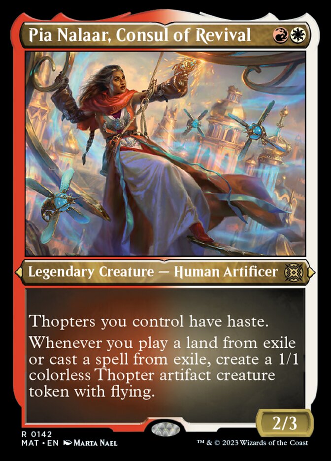 Pia Nalaar, Consul of Revival (Foil Etched) [March of the Machine: The Aftermath] | Tacoma Games