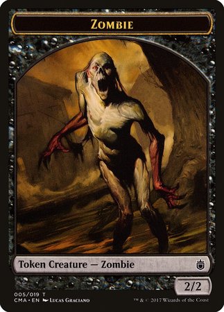 Zombie Token (005) [Commander Anthology Tokens] | Tacoma Games
