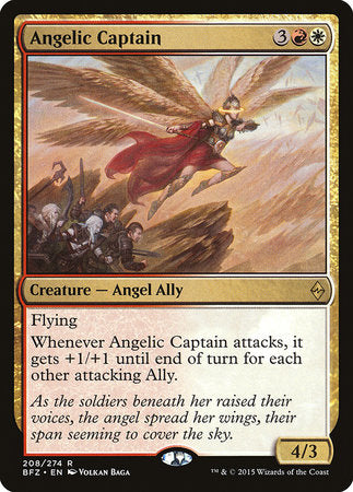 Angelic Captain [Battle for Zendikar] | Tacoma Games