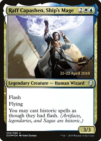 Raff Capashen, Ship's Mage [Dominaria Promos] | Tacoma Games