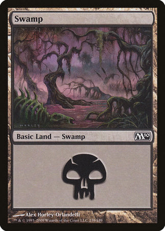 Swamp (239) [Magic 2010] | Tacoma Games