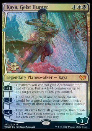 Kaya, Geist Hunter [Innistrad: Crimson Vow Prerelease Promos] | Tacoma Games