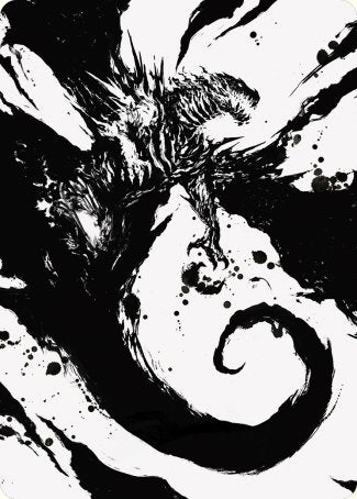 Capricious Hellraiser Art Card [Phyrexia: All Will Be One Art Series] | Tacoma Games