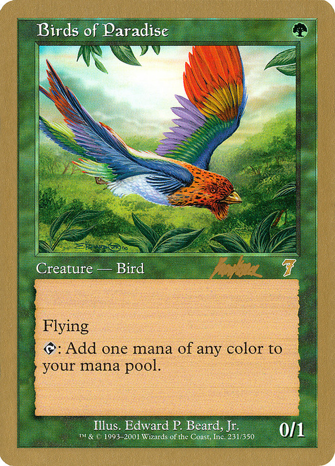 Birds of Paradise (Brian Kibler) [World Championship Decks 2002] | Tacoma Games