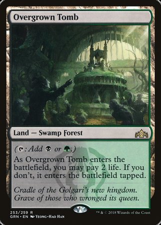 Overgrown Tomb [Guilds of Ravnica] | Tacoma Games