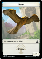 Bird // Dragon Double-Sided Token [Ravnica Remastered Tokens] | Tacoma Games