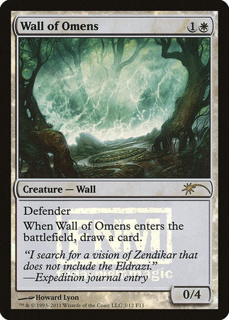 Wall of Omens [Friday Night Magic 2011] | Tacoma Games