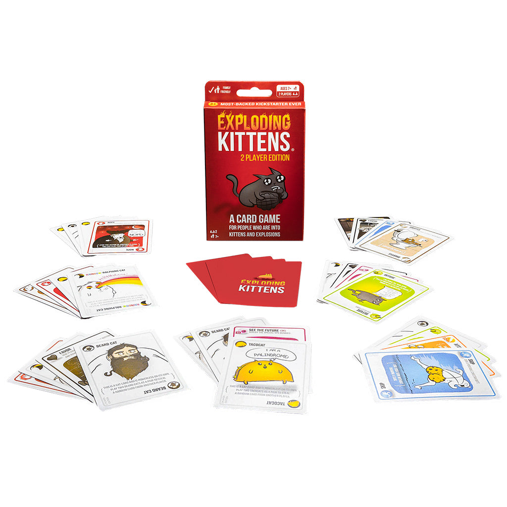 Exploding Kittens 2 Player Edition | Tacoma Games
