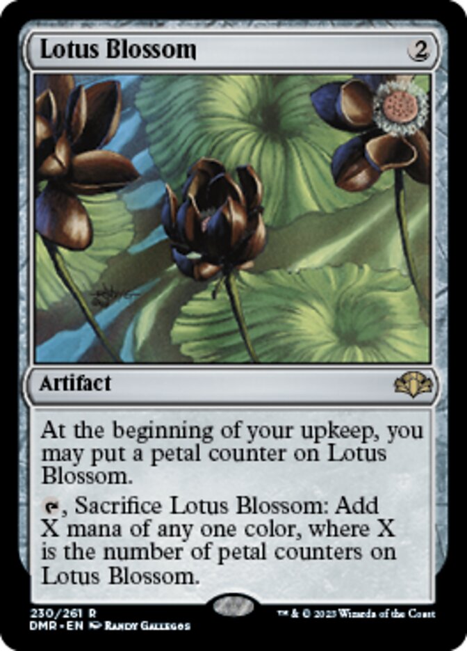 Lotus Blossom [Dominaria Remastered] | Tacoma Games