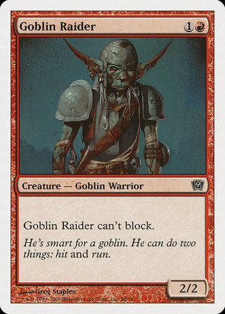 Goblin Raider [Ninth Edition] | Tacoma Games