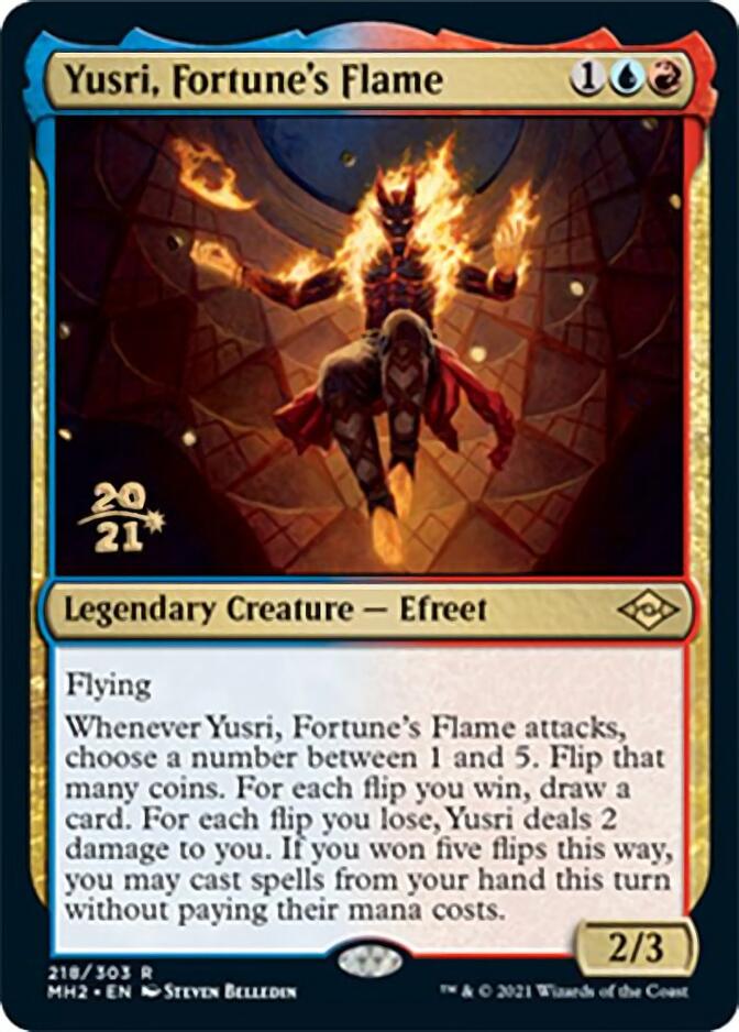 Yusri, Fortune's Flame [Modern Horizons 2 Prerelease Promos] | Tacoma Games