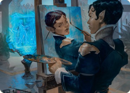 Parnesse, the Subtle Brush Art Card [Streets of New Capenna Art Series] | Tacoma Games