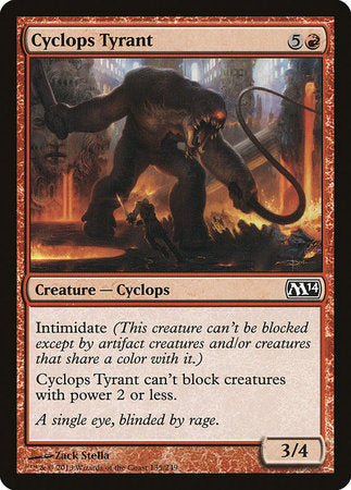 Cyclops Tyrant [Magic 2014] | Tacoma Games