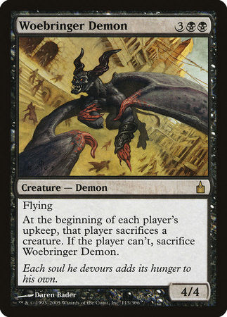 Woebringer Demon [Ravnica: City of Guilds] | Tacoma Games