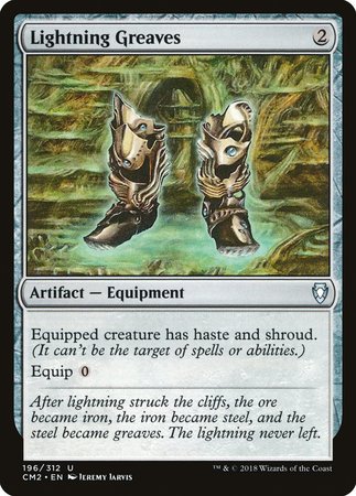 Lightning Greaves [Commander Anthology Volume II] | Tacoma Games