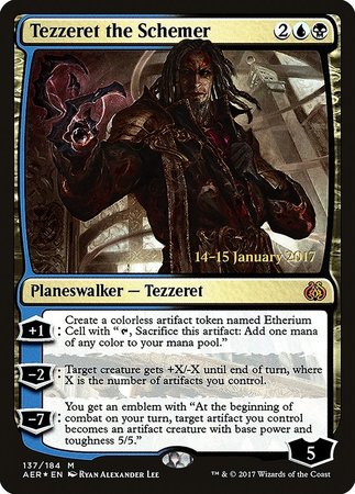 Tezzeret the Schemer [Aether Revolt Promos] | Tacoma Games