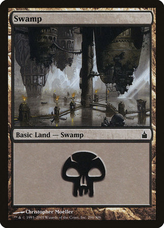 Swamp (296) [Ravnica: City of Guilds] | Tacoma Games