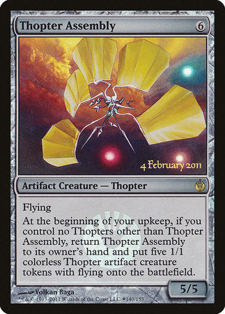 Thopter Assembly [Mirrodin Besieged Promos] | Tacoma Games