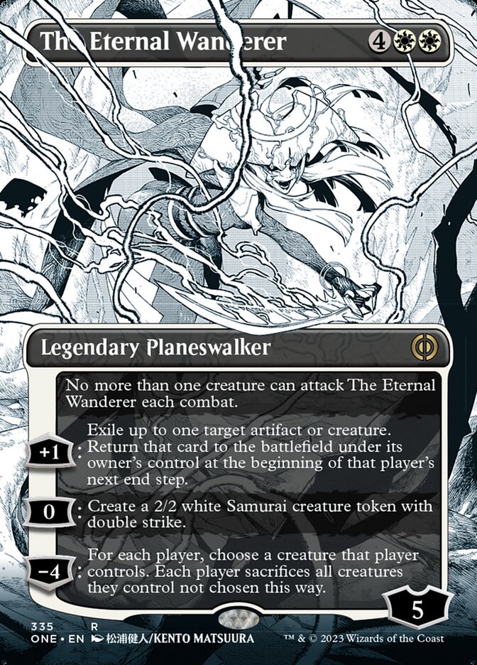 The Eternal Wanderer (Borderless Manga) [Phyrexia: All Will Be One] | Tacoma Games