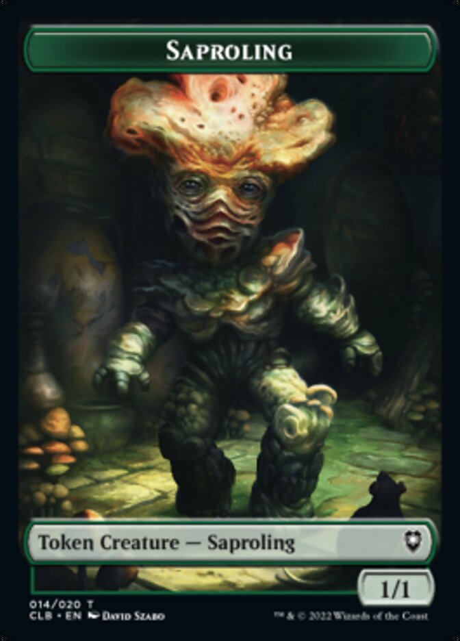 Saproling Token [Commander Legends: Battle for Baldur's Gate Tokens] | Tacoma Games