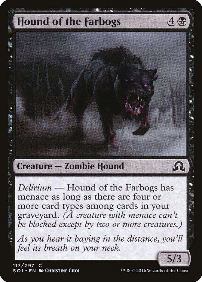Hound of the Farbogs [Shadows over Innistrad] | Tacoma Games
