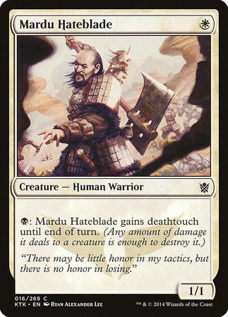 Mardu Hateblade [Khans of Tarkir] | Tacoma Games