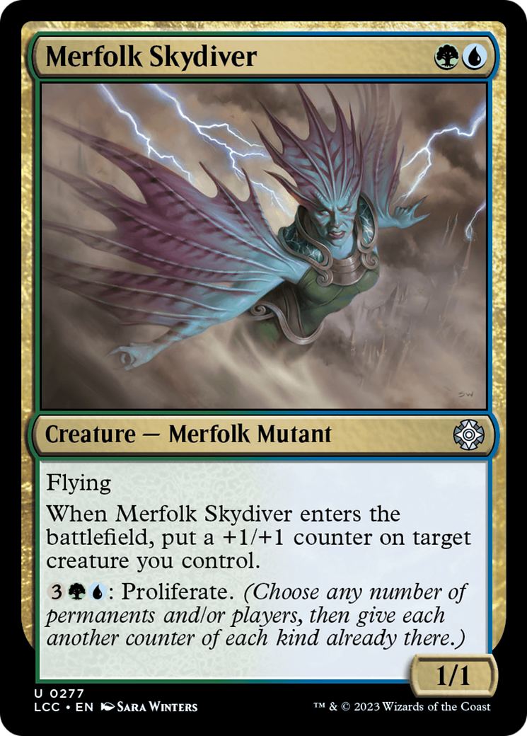 Merfolk Skydiver [The Lost Caverns of Ixalan Commander] | Tacoma Games