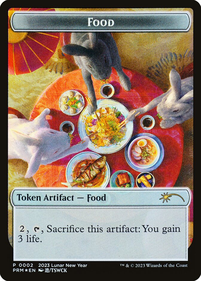 Food Token [Year of the Rabbit 2023] | Tacoma Games