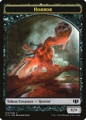 Horror // Zombie (016/036) Double-sided Token [Commander 2014 Tokens] | Tacoma Games