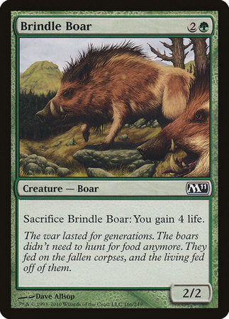 Brindle Boar [Magic 2011] | Tacoma Games