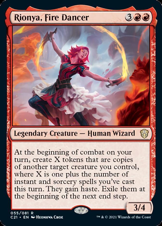 Rionya, Fire Dancer [Commander 2021] | Tacoma Games