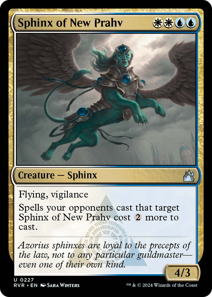 Sphinx of New Prahv [Ravnica Remastered] | Tacoma Games