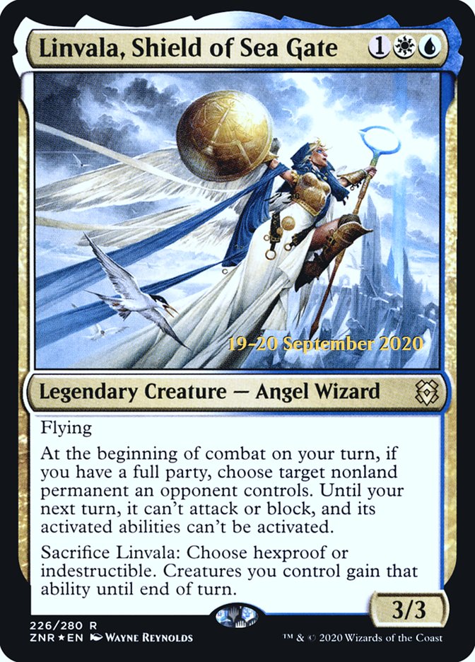 Linvala, Shield of Sea Gate  [Zendikar Rising Prerelease Promos] | Tacoma Games