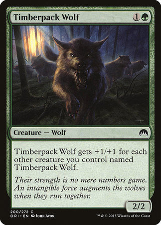 Timberpack Wolf [Magic Origins] | Tacoma Games