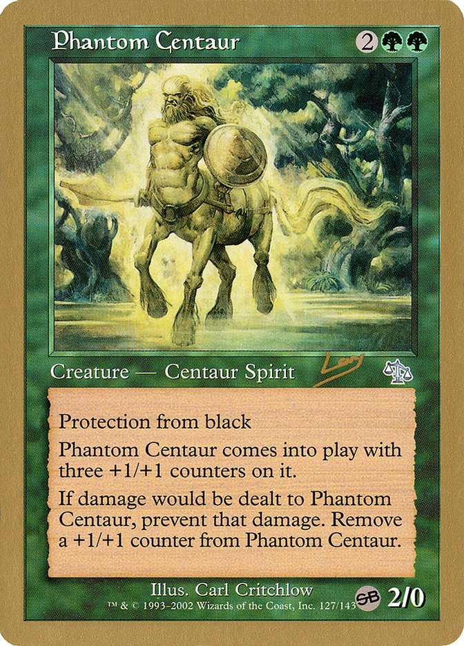 Phantom Centaur (Raphael Levy) (SB) [World Championship Decks 2002] | Tacoma Games