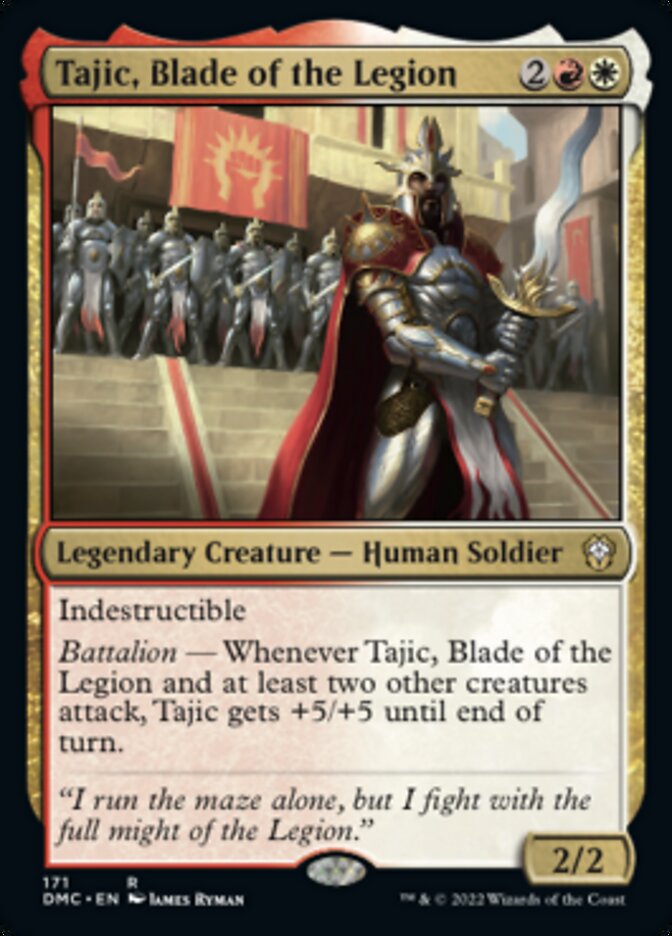 Tajic, Blade of the Legion [Dominaria United Commander] | Tacoma Games