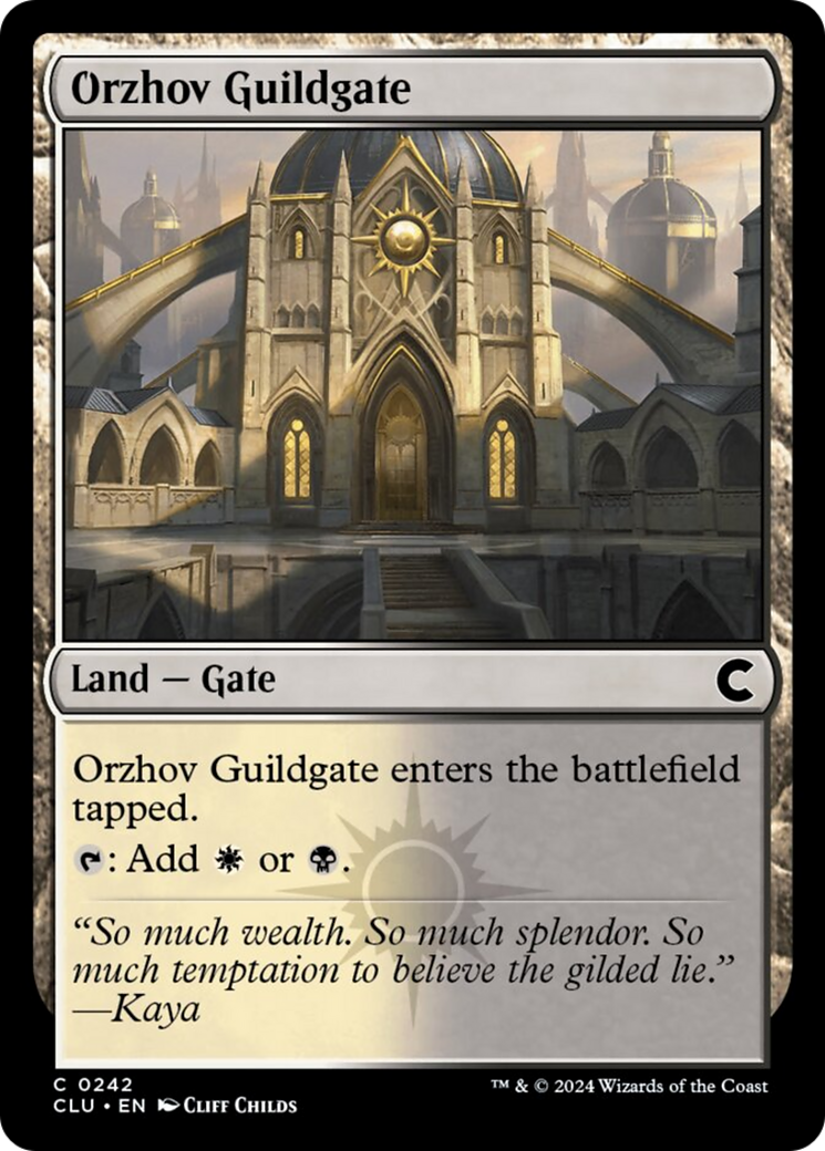 Orzhov Guildgate [Ravnica: Clue Edition] | Tacoma Games