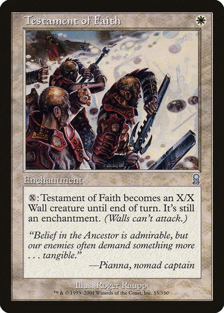 Testament of Faith [Odyssey] | Tacoma Games