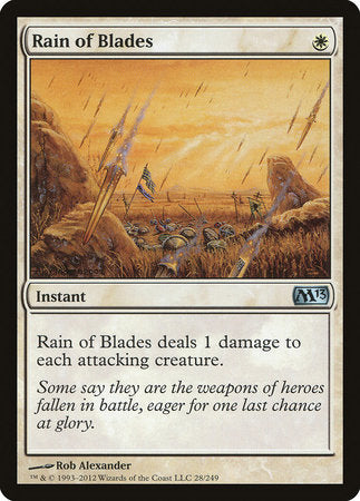 Rain of Blades [Magic 2013] | Tacoma Games