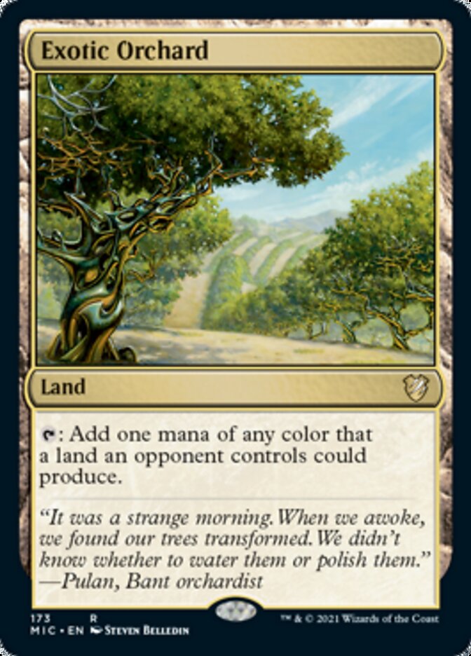 Exotic Orchard [Innistrad: Midnight Hunt Commander] | Tacoma Games