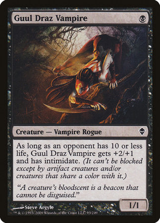 Guul Draz Vampire [Zendikar] | Tacoma Games