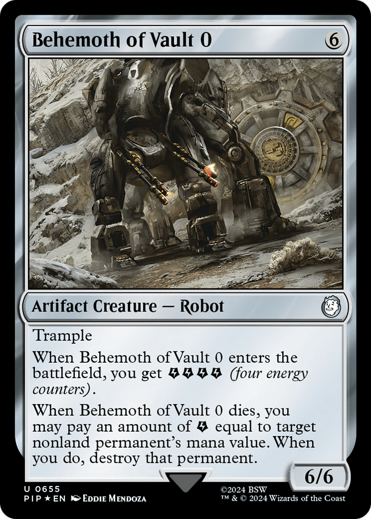 Behemoth of Vault 0 (Surge Foil) [Fallout] | Tacoma Games