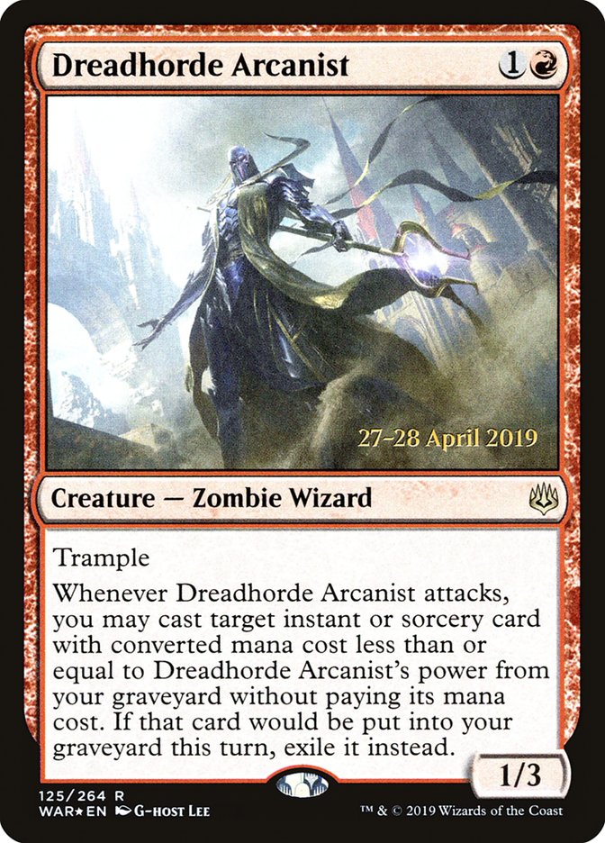 Dreadhorde Arcanist  [War of the Spark Prerelease Promos] | Tacoma Games