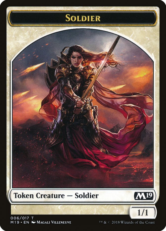 Soldier [Core Set 2019 Tokens] | Tacoma Games