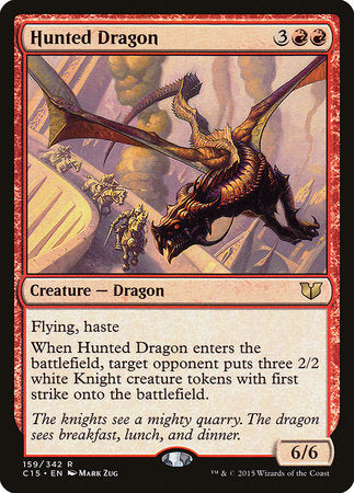Hunted Dragon [Commander 2015] | Tacoma Games