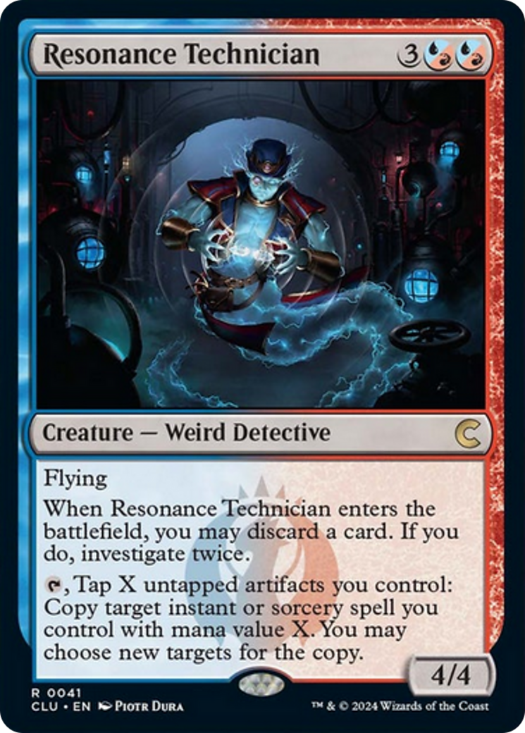 Resonance Technician [Ravnica: Clue Edition] | Tacoma Games